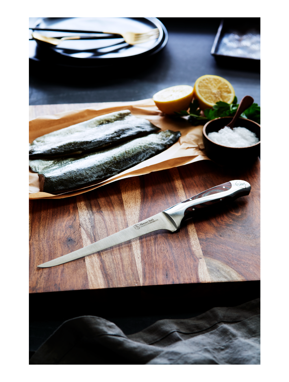 Hammer Stahl Filet Knife - 7"