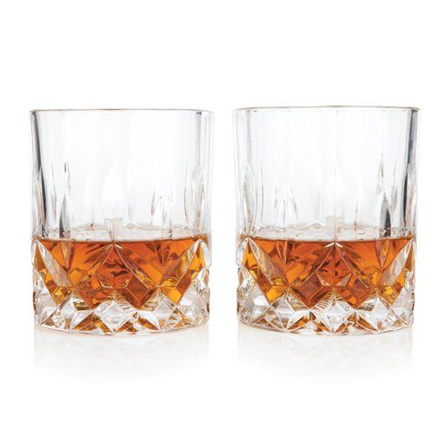 Viski Admiral Crystal Tumblers -2 PC