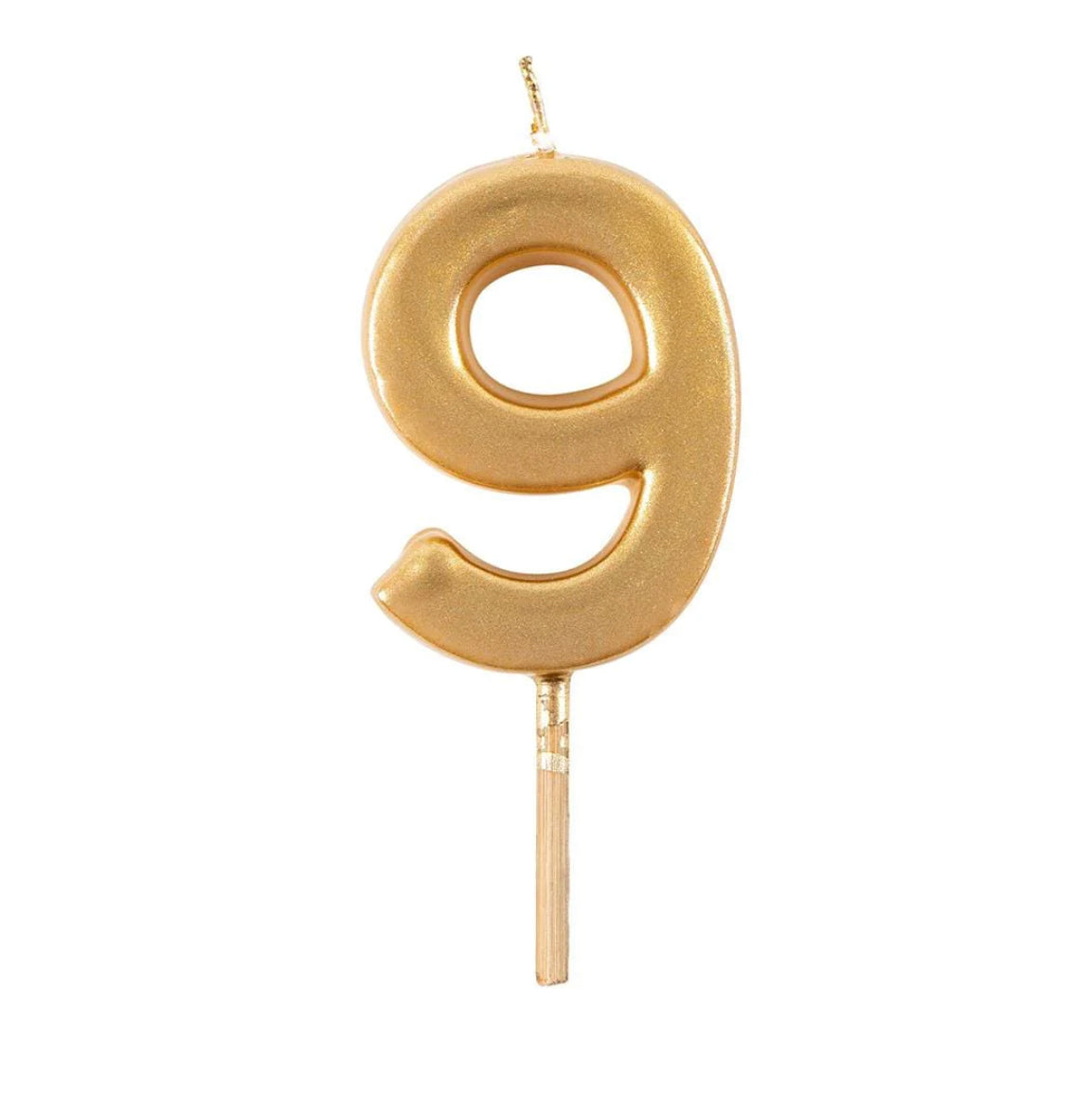 Caspari Birthday Candle Number Gold