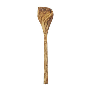 Olive Wood Corner Spoon - 12”