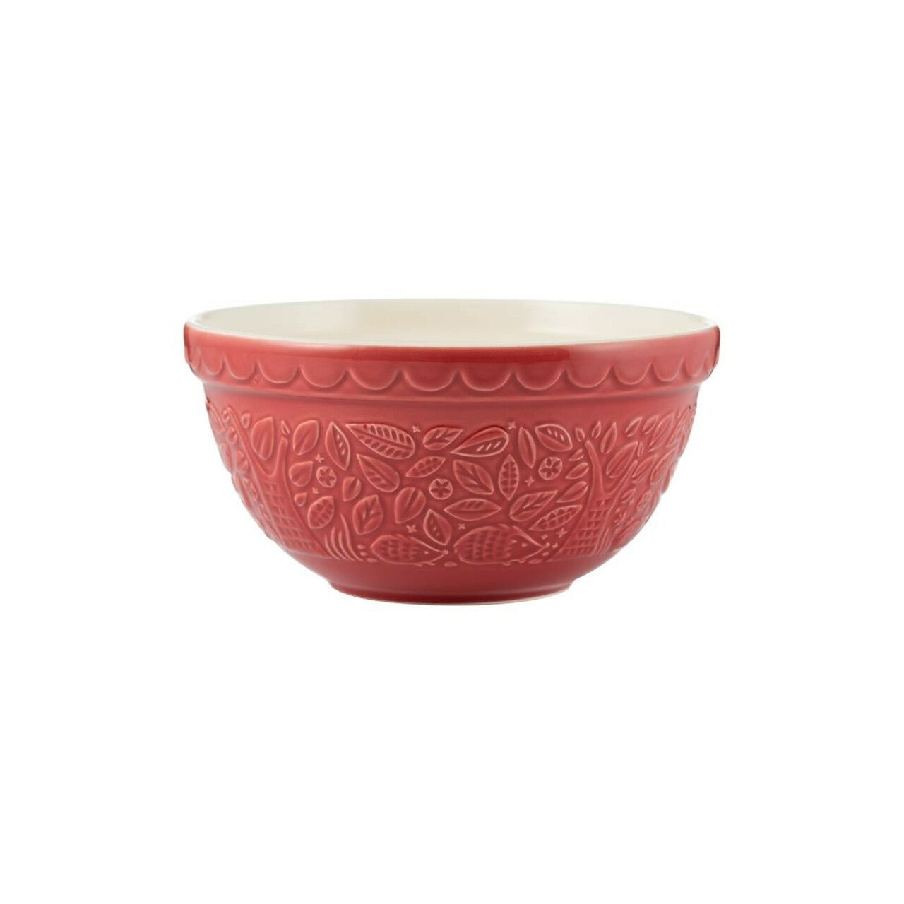 Mason Cash In The Forest Red Mixing Bowl - 8.3"