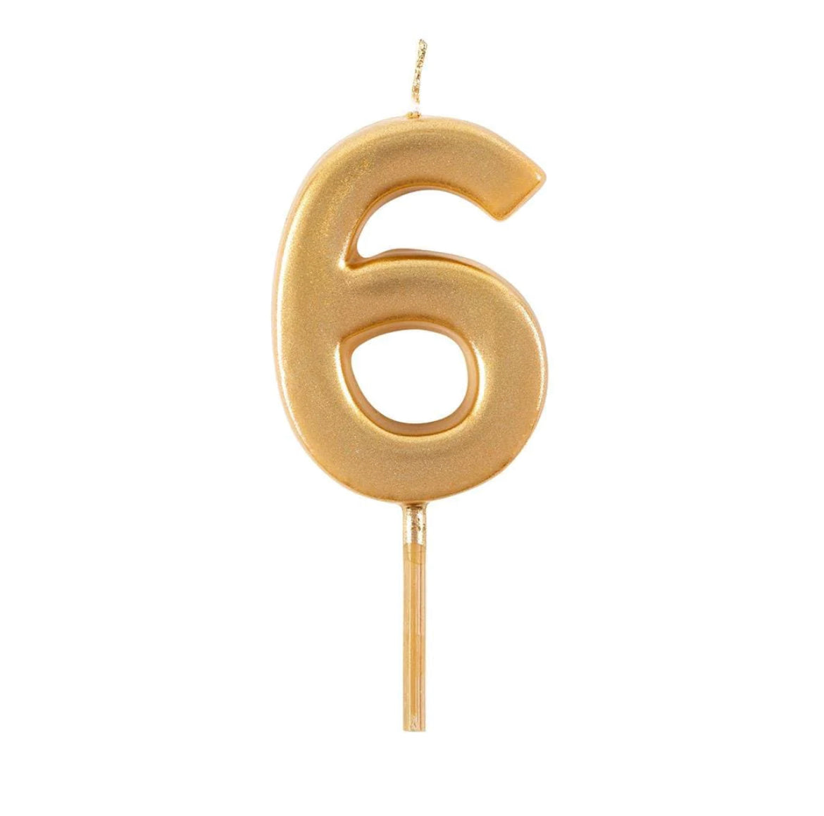 Caspari Birthday Candle Number Gold