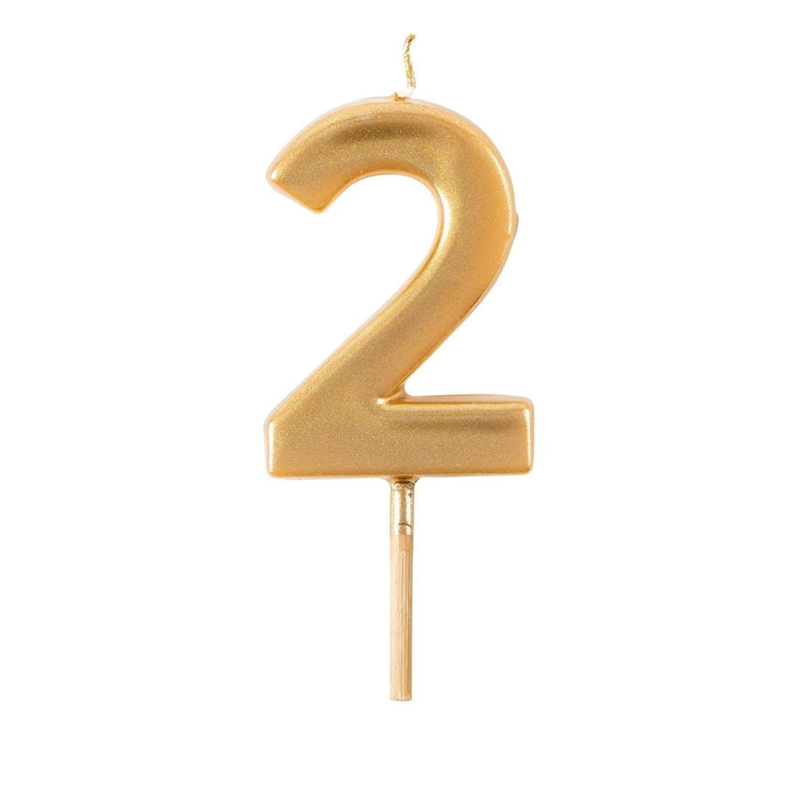 Caspari Birthday Candle Number Gold