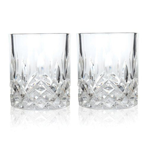 Viski Admiral Crystal Tumblers -2 PC