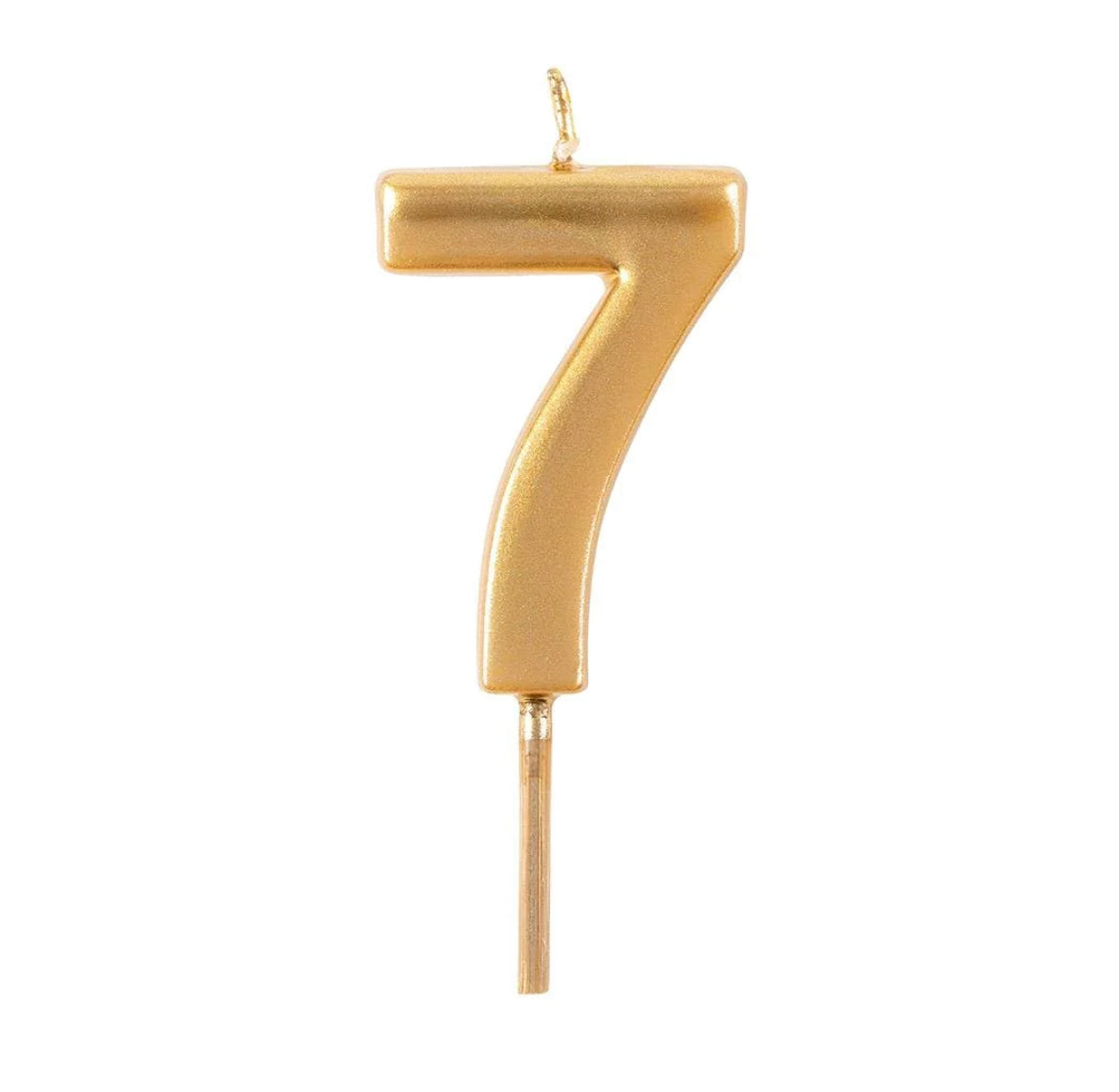 Caspari Birthday Candle Number Gold