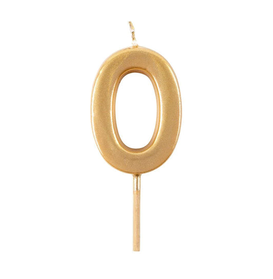 Caspari Birthday Candle Number Gold