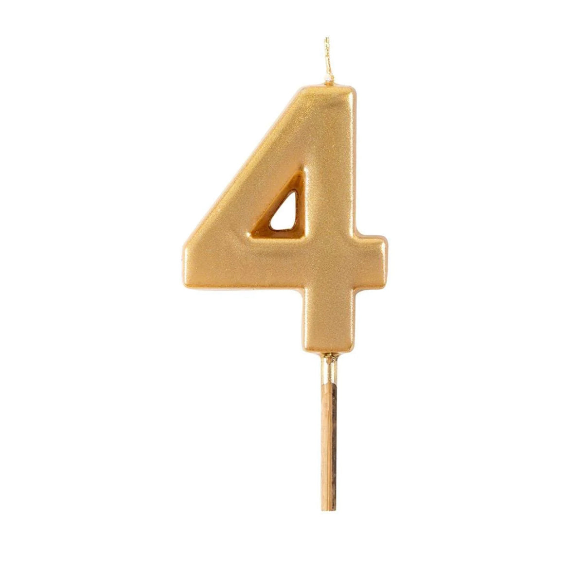 Caspari Birthday Candle Number Gold