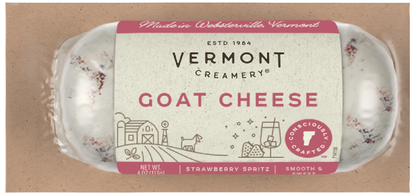 Vermont Creamery - Strawberry Spritz Chevre