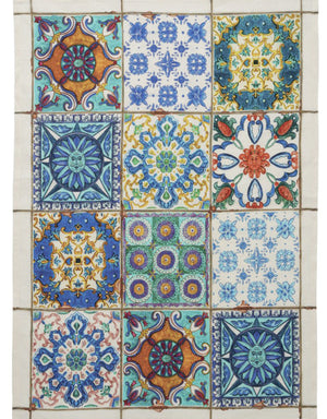 Tessitura Toscana Telerie - Camastra Blue Kitchen Towel