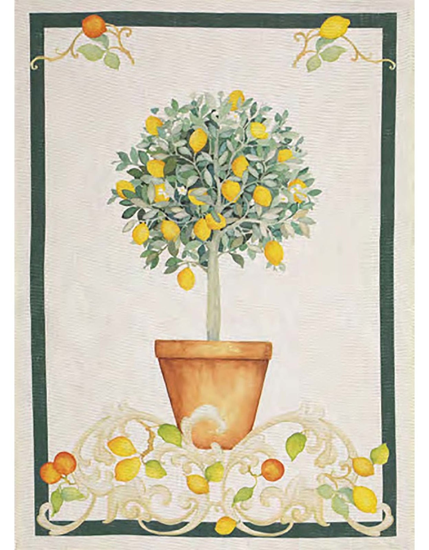 Tessitura Toscana Telerie - Sorrento Limone Kitchen Towel