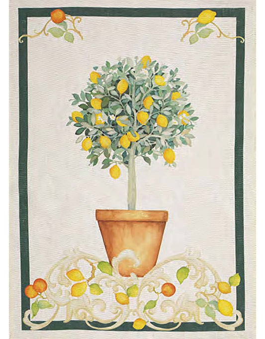 Tessitura Toscana Telerie - Sorrento Limone Kitchen Towel