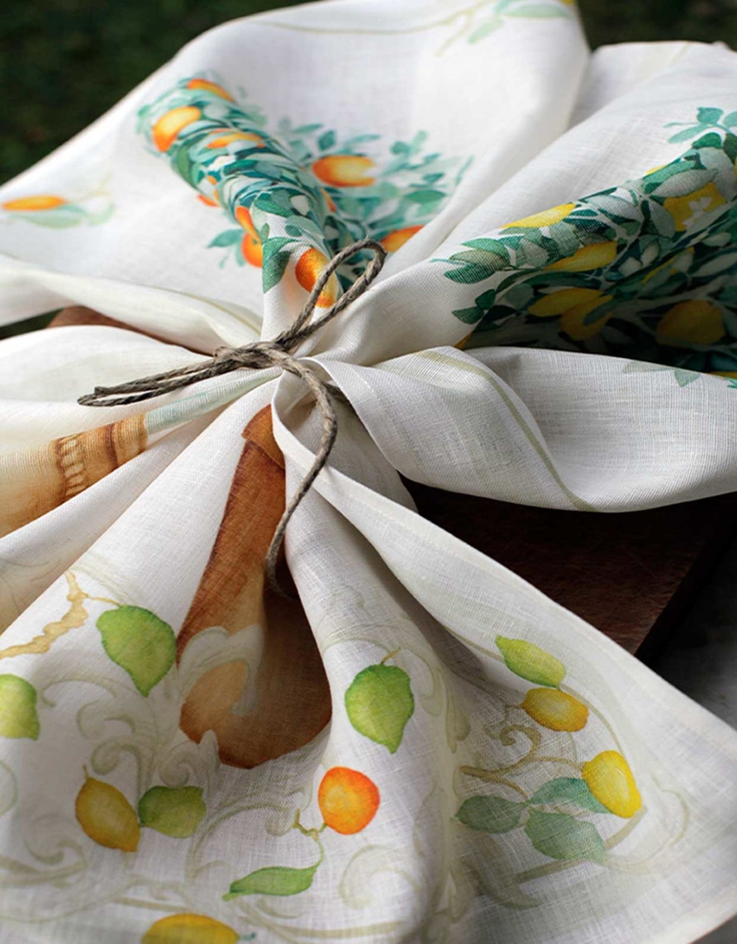 Tessitura Toscana Telerie - Sorrento Limone Kitchen Towel