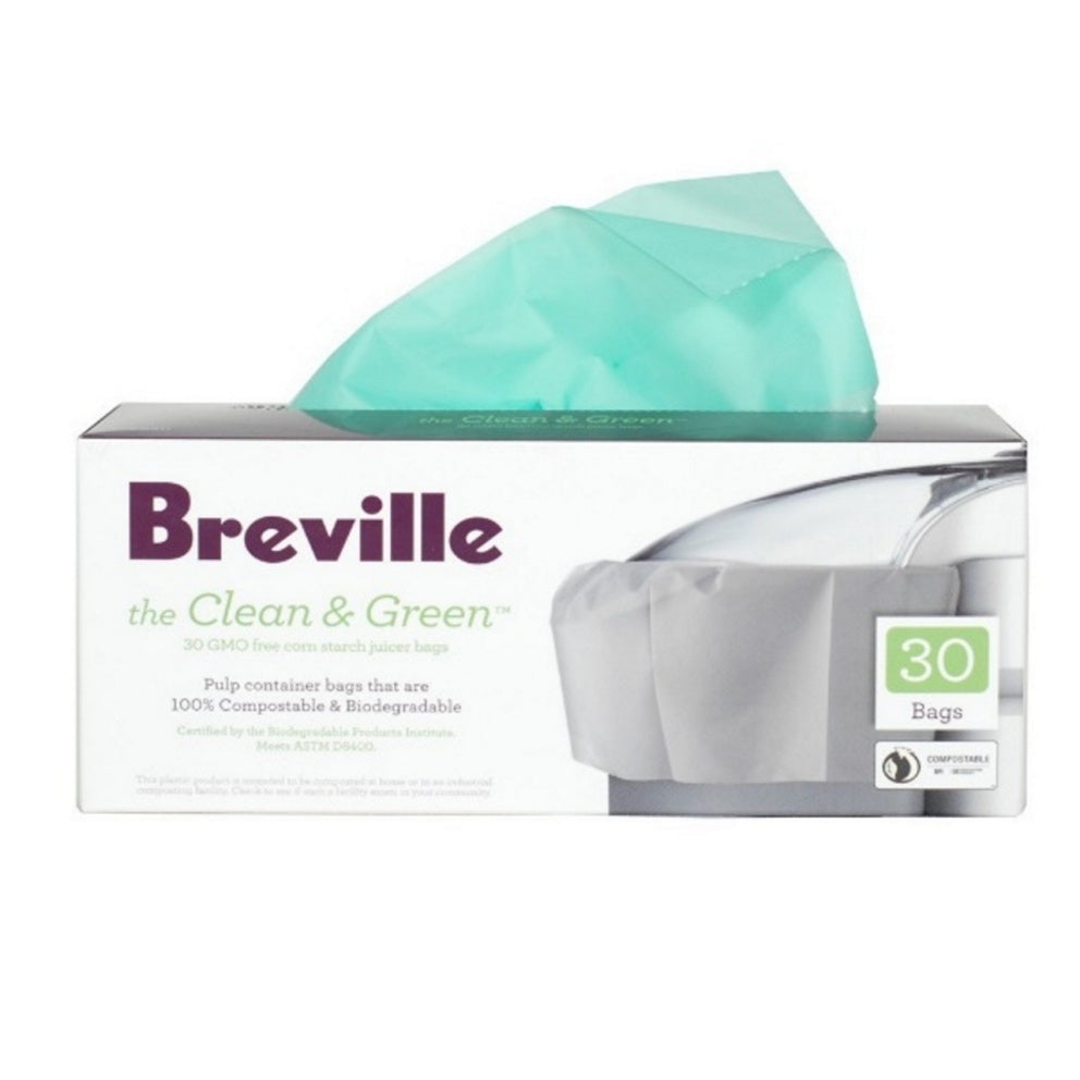 Breville The Clean & Green Juicer Bags - 30 PC