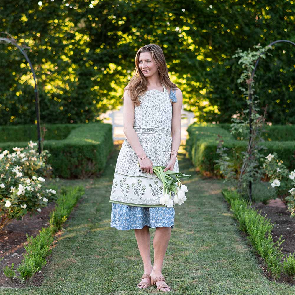 Pomegranate Phlox Green Apron