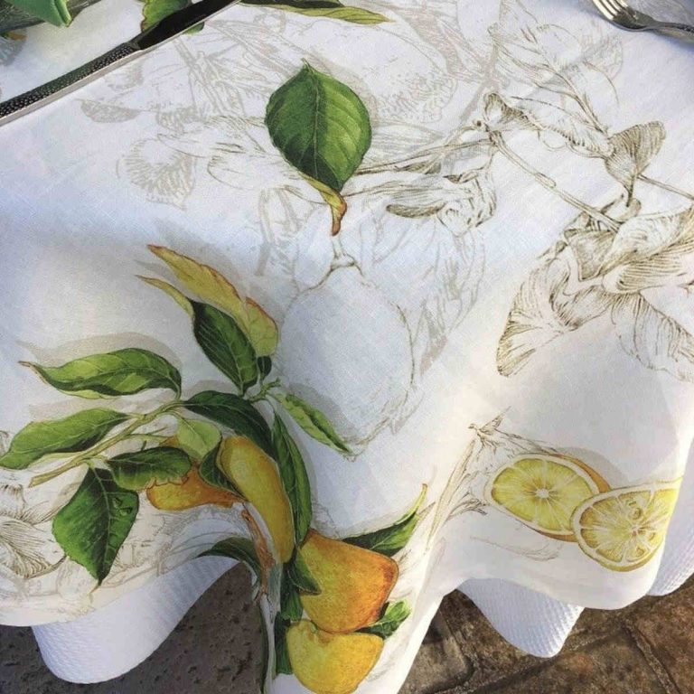 Tessitura Toscana Telerie - Limoncello Tablecloth