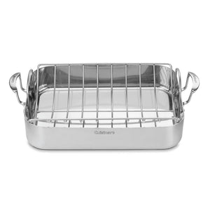 Cuisinart Multiclad Pro Triple Ply Stainless Cookware Roasting Pan - 16"