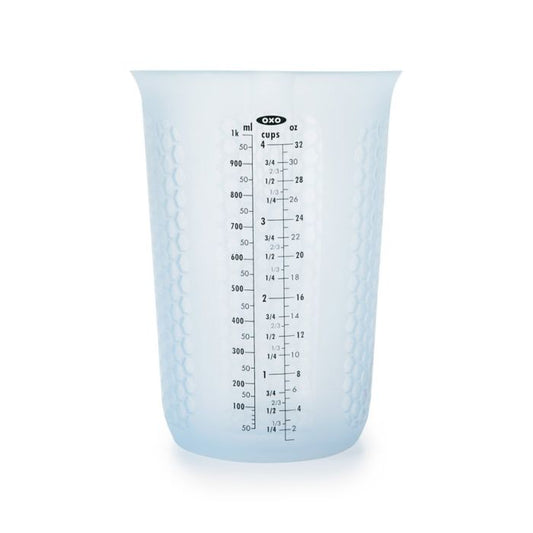 OXO Squeeze & Pour Silicone Measuring Cup, 4 cup