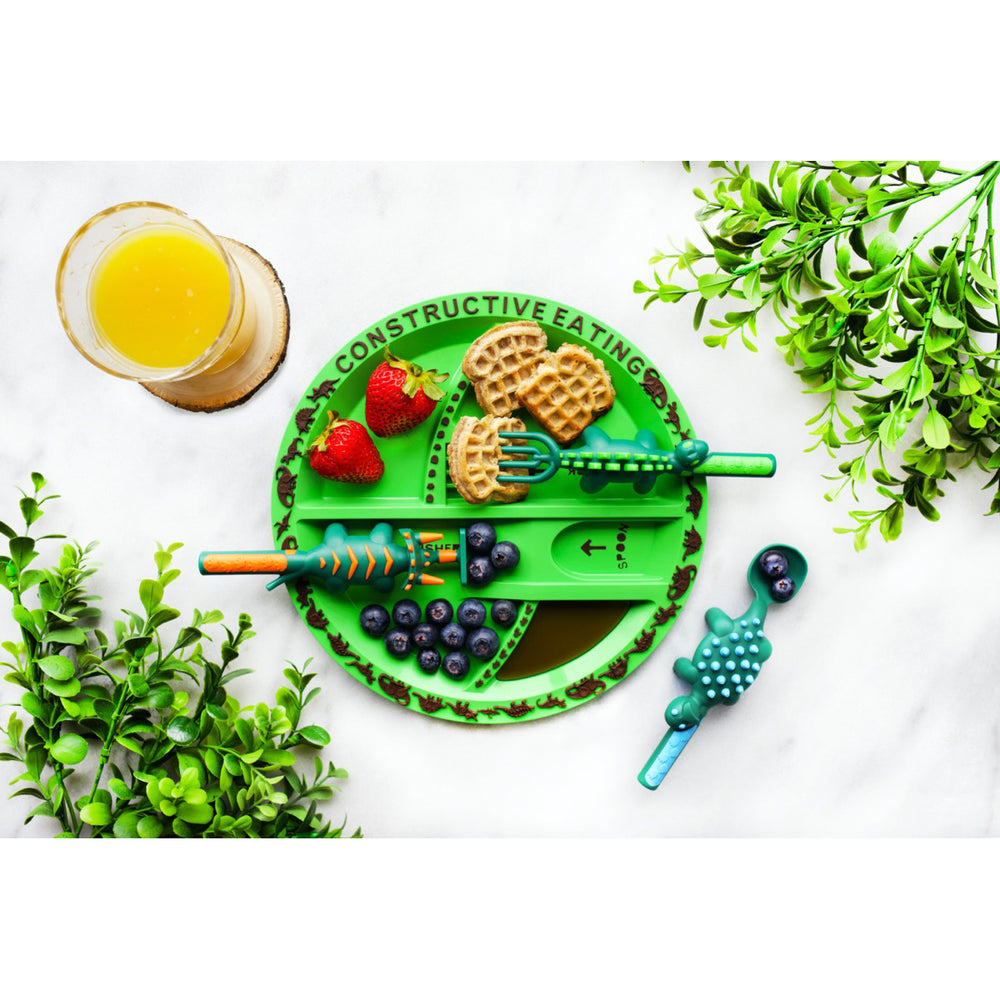 Constructive Eating Dino Plate