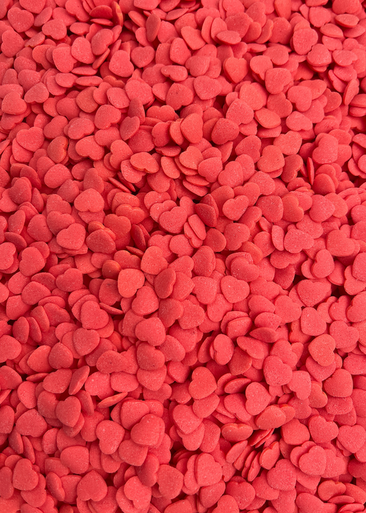Sweetapolita Red Heart Confetti Sprinkles