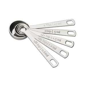 Le Creuset Stainless Steel Measuring Spoons - 5 PC