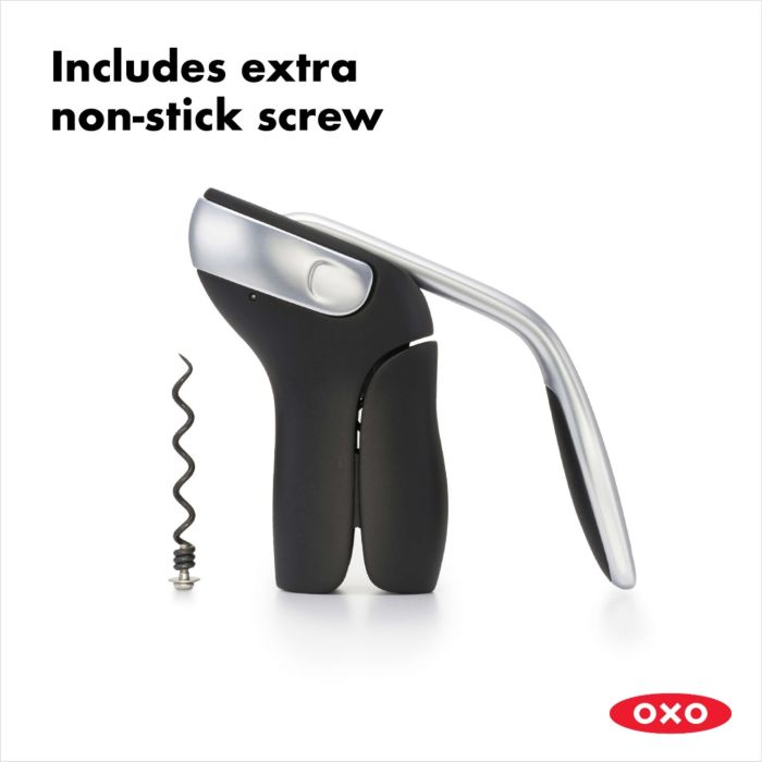 OXO Steel Lever Vertical Corkscrew
