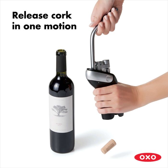 OXO Steel Lever Vertical Corkscrew