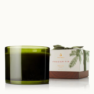 Thymes Frasier Fir Three Wick Candle