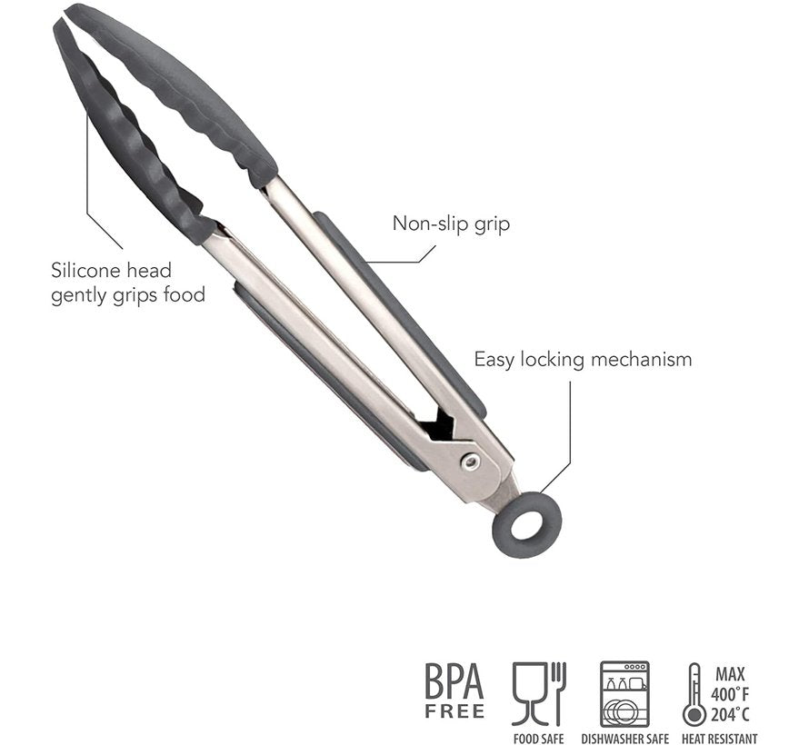 Tovolo Mini Silicone Tongs