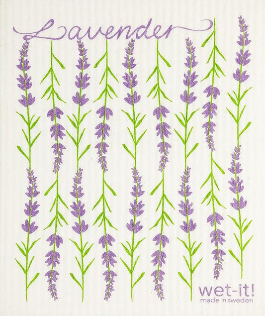 Wet it Lavender Swedish Dishcloth