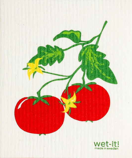 Wet it Tomato Swedish Dishcloth