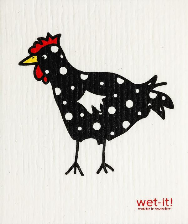 Wet it Spotted Chicken Dishcloth
