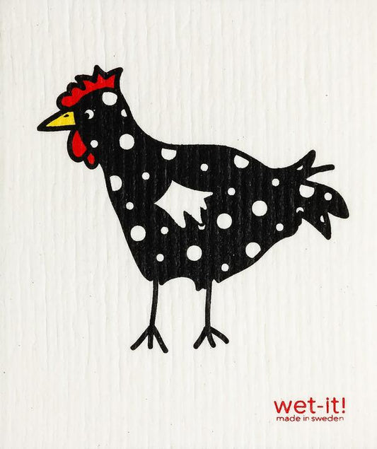 Wet it Spotted Chicken Dishcloth